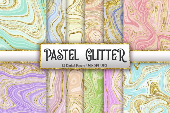 Download Pastel Glitter Marble Background - Premium Resources