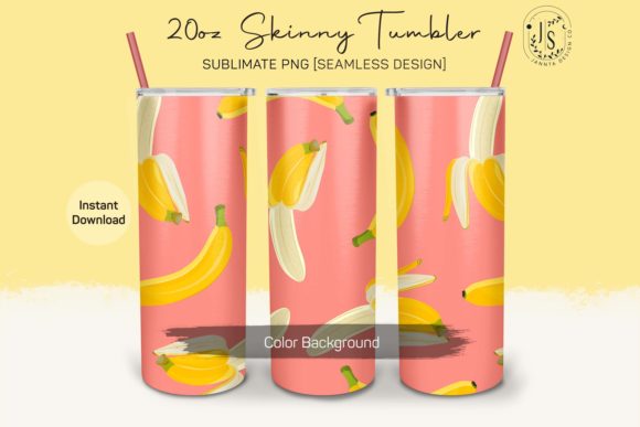 Download Banana Fruit 20oz Tumbler Sublimation - Premium Bundle
