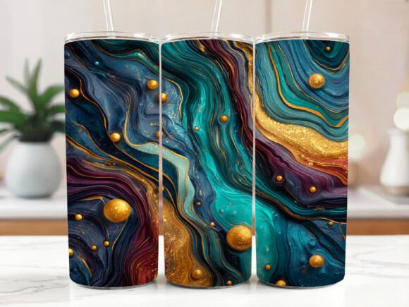 Download Pastel Marble Tumbler Wrap Glitter - Premium Bundle
